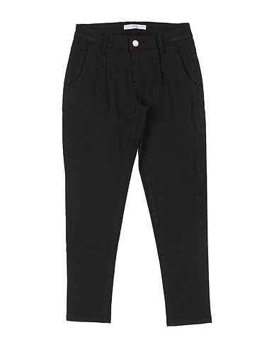 RELISH Casual trouser Black 98% Cotton, 2% Elastane