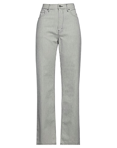 NILI LOTAN Casual trouser White 100% Cotton