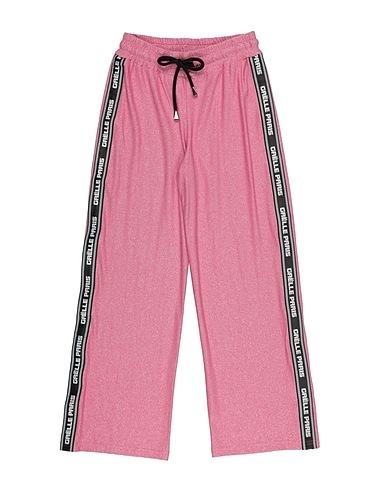 GAëLLE Paris Casual trouser Pink 75% Viscose, 12% Polyester, 10% Polyamide, 3% Elastane