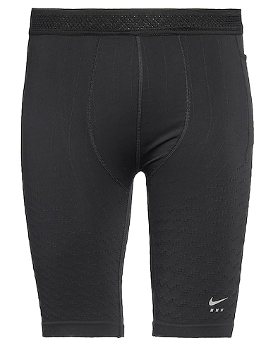 NIKE Shorts & Bermuda Black 90% Nylon, 10% Elastane