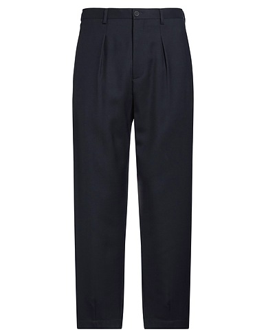 GIORGIO ARMANI Casual pants Midnight blue 81% Virgin Wool, 19% Silk