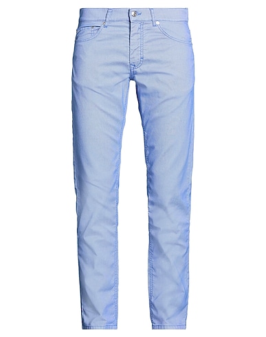 HARMONT & BLAINE Casual trouser BLU 59% Cotton, 40% Polyester, 1% Elastane