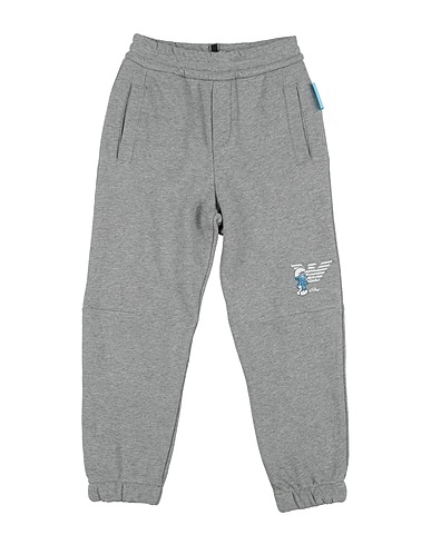 EMPORIO ARMANI Casual trouser Light grey 100% Cotton