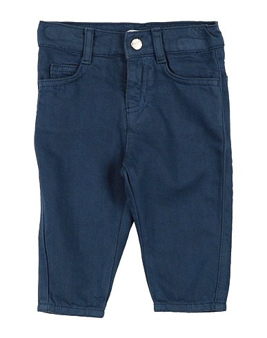 EMPORIO ARMANI Denim trousers Blue 54% Cotton, 46% Lyocell