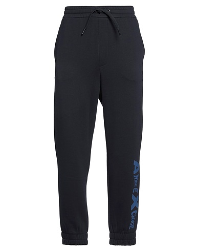 ARMANI EXCHANGE Casual trouser Midnight blue 60% Cotton, 40% Polyester