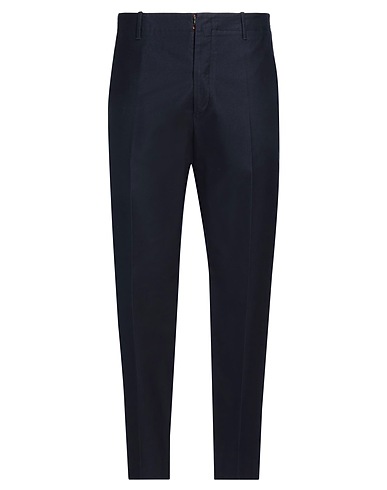 HINDUSTRIE Casual pants Midnight blue 100% Cotton