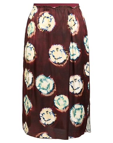 BELLEROSE Midi skirt Plum 100% Viscose