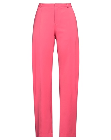 SSHEENA Casual trouser Pink 53% Polyethylene, 43% Virgin Wool, 4% Elastane