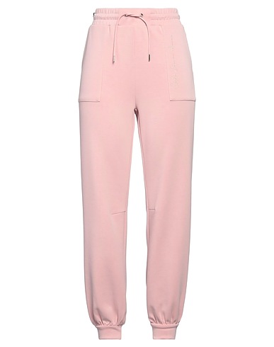 EA7 Casual pants Pink 48% Polyester, 45% Modal, 7% Elastane