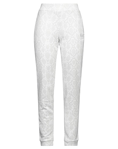 EA7 Pantalone Grigio chiaro 89% Cotone, 11% Poliestere