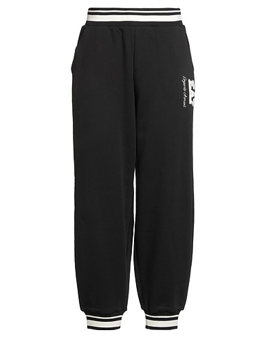 EA7 Pantalone Nero 74% Cotone, 26% Poliestere