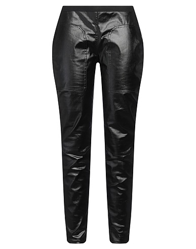 RICK OWENS Casual trouser Black 91% Cotton, 6% Elastomultiester, 3% Rubber