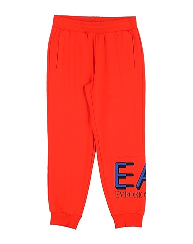 EA7 Pantalone Rosso pomodoro 100% Cotone, Elastan