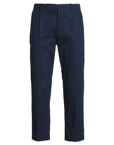 HINDUSTRIE Casual trouser Midnight blue 100% Cotton