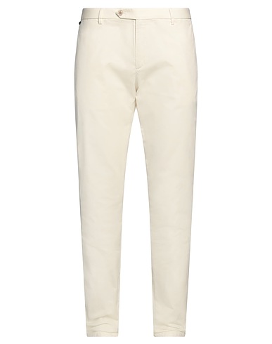 GTA IL PANTALONE Casual trouser Cream 98% Cotton, 2% Elastane