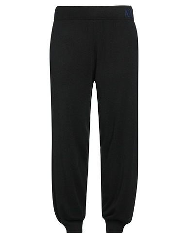 ARMANI EXCHANGE Casual pants Black 50% Acrylic, 50% Virgin Wool, Elastane
