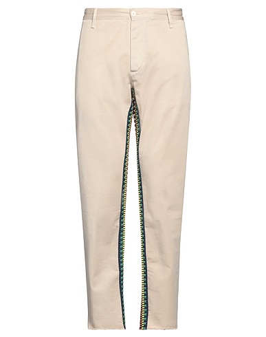 MAURIZIO MASSIMINO Casual pants Sand 100% Cotton
