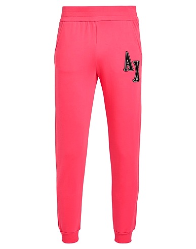 ARMANI EXCHANGE Casual pants Pink 70% Cotton, 30% Polyester