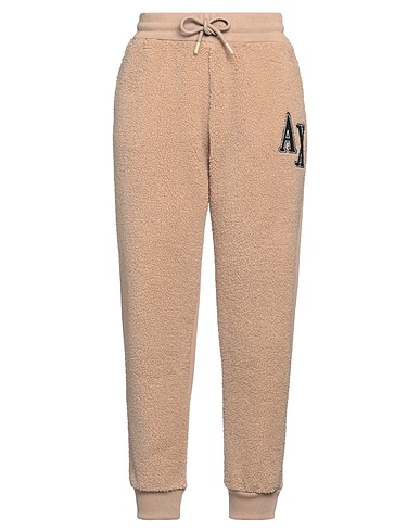 ARMANI EXCHANGE Casual trouser Sand 100% Polyester, Cotton, Elastane