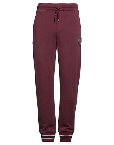 ARMANI EXCHANGE Casual pants Burgundy 70% Cotton, 30% Polyester