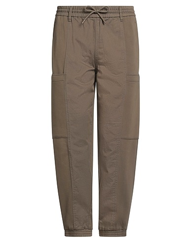 ARMANI EXCHANGE Pantalone Verde militare 100% Cotone, Poliestere, Elastan