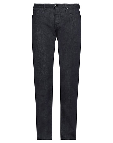 EMPORIO ARMANI Denim trousers Blue 98% Cotton, 2% Elastane