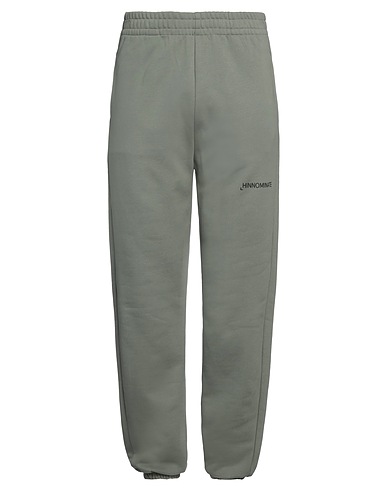 HINNOMINATE Casual trouser Sage green 100% Cotton