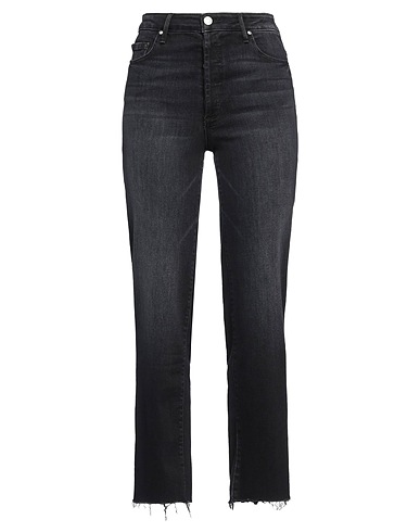 BLACK ORCHID Denim trousers Black 71% Cotton, 23% Modal, 4% Elastomultiester, 2% Elastane