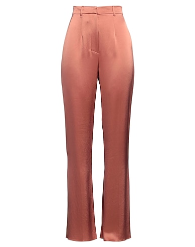 NANUSHKA Casual trouser ROSA ANTICO 81% Acetate, 19% Recycled polyester