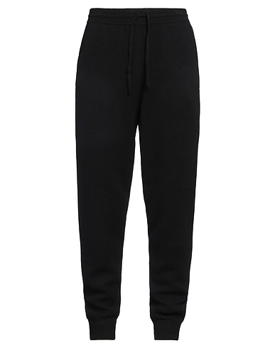 EMPORIO ARMANI Casual trouser Black 92% Virgin Wool, 4% Polyamide, 3% Cashmere, 1% Elastane