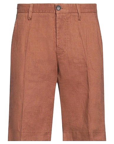 MARKUP Shorts y Bermudas Marrón 100% Lino