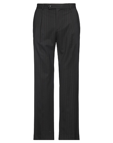 ERNEST W. BAKER Casual trouser Black 98% Virgin Wool, 2% Elastane