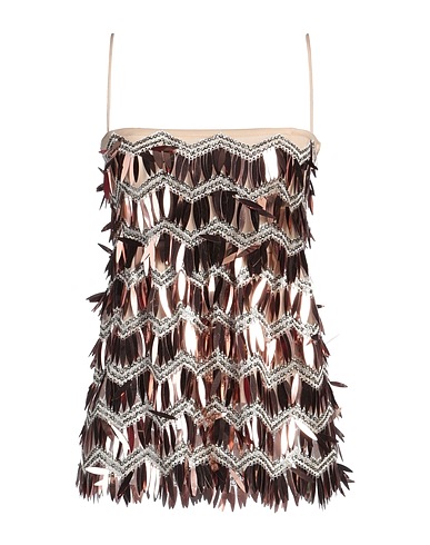 ALESSIA SANTI Top Beige 100% Polyester