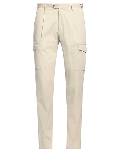 PT Torino Casual pants Sand 95% Cotton, 3% Silk, 2% Elastane