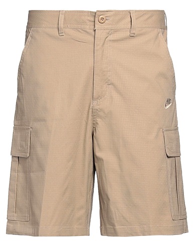 NIKE Shorts & Bermuda Tortora 97% Cotone, 3% Elastan