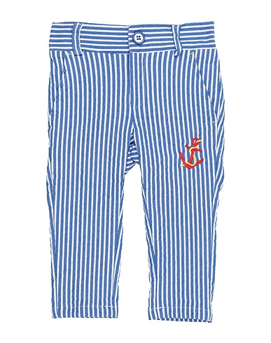 MANUELL & FRANK Casual trouser Blue 64% Polyester, 36% Cotton