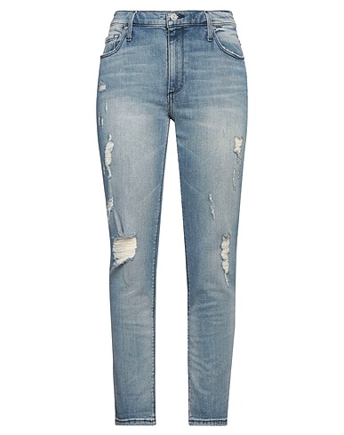 BLACK ORCHID Denim trousers Blue 98% Cotton, 2% Elastane