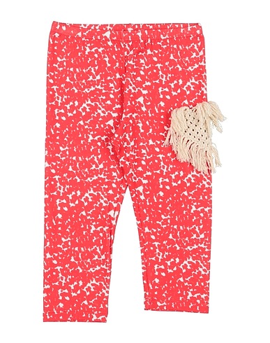 MIMISOL Leggings Rosso 90% Viscosa, 10% Elastan