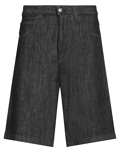 EDWIN Denim shorts Black 80% Cotton, 20% Recycled cotton