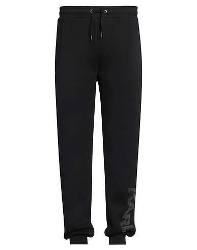KARL LAGERFELD Casual trouser Black 70% Organic cotton, 30% Polyester