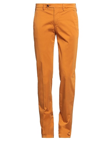 SPARVIERI Casual pants Tan 97% Cotton, 3% Elastane