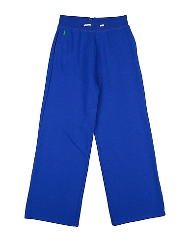 POLO RALPH LAUREN Casual pants French Terry Wide-Leg Sweatpant
 Bright blue 87% Cotton, 13% Polyester