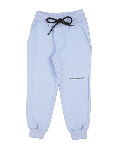 DANIELE ALESSANDRINI Casual trouser Sky blue 100% Cotton