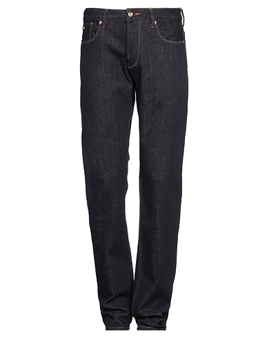 EMPORIO ARMANI Denim trousers Blue 94% Cotton, 5% Polyester, 1% Elastane