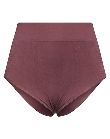 RICK OWENS Shorts & Bermuda Prugna 95% Poliammide, 5% Elastan