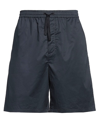 RAG & BONE Shorts & Bermuda Navy blue 95% Cotton, 5% Elastane