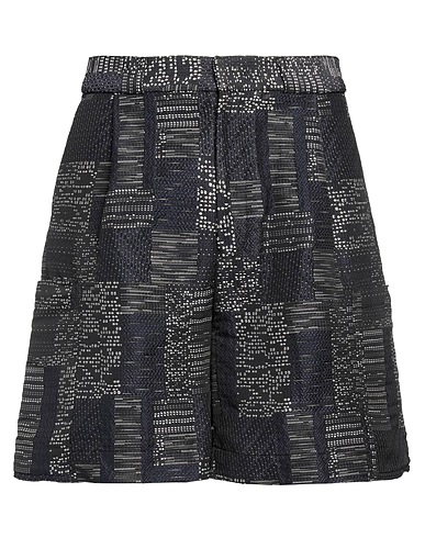 EMPORIO ARMANI Shorts & Bermudas Nachtblau 66% Polyester, 24% Viskose, 9% Baumwolle, 1% Andere Fasern
