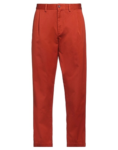 PENCE Casual pants Rust 100% Cotton