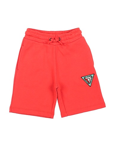 MARCELO BURLON ショートパンツ＆バミューダパンツ トマトレッド コットン 80% / ポリエステル 20%