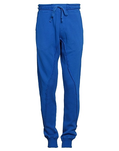 GREG LAUREN Casual trouser Blue 95% Cotton, 5% Elastane